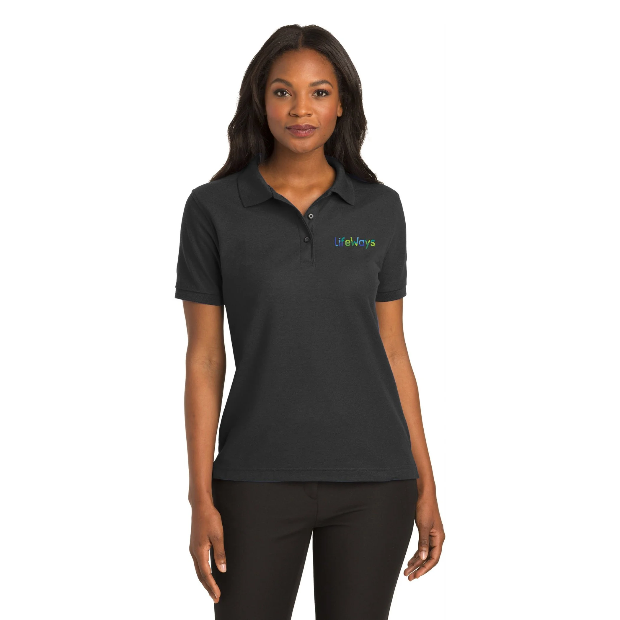 Port Authority Ladies Silk Touch Polo L500 LifeWays
